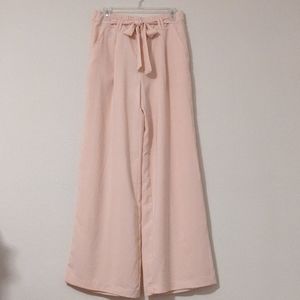 Pink wide leg Trousers